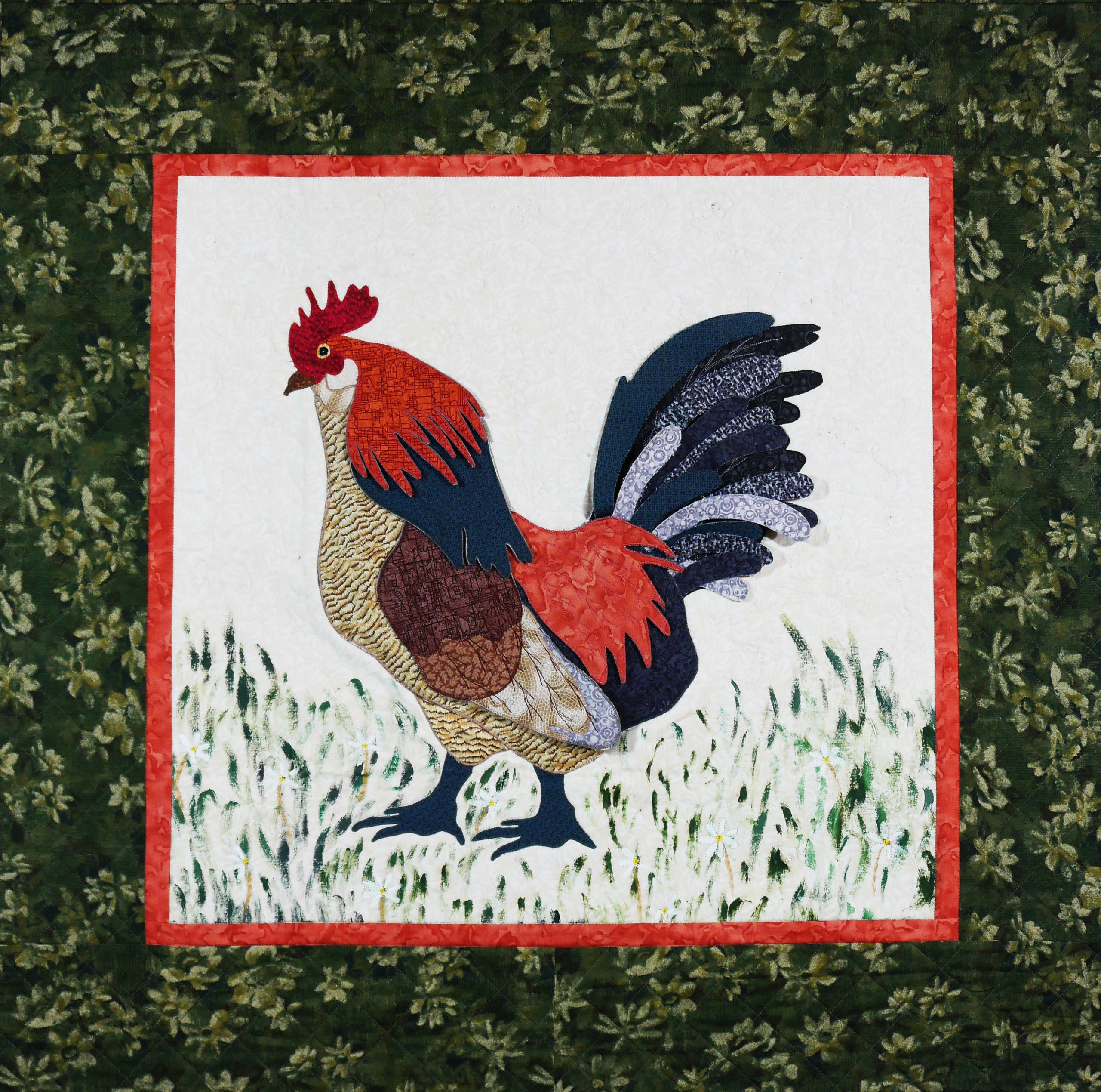 3D Rooster 32 x 32