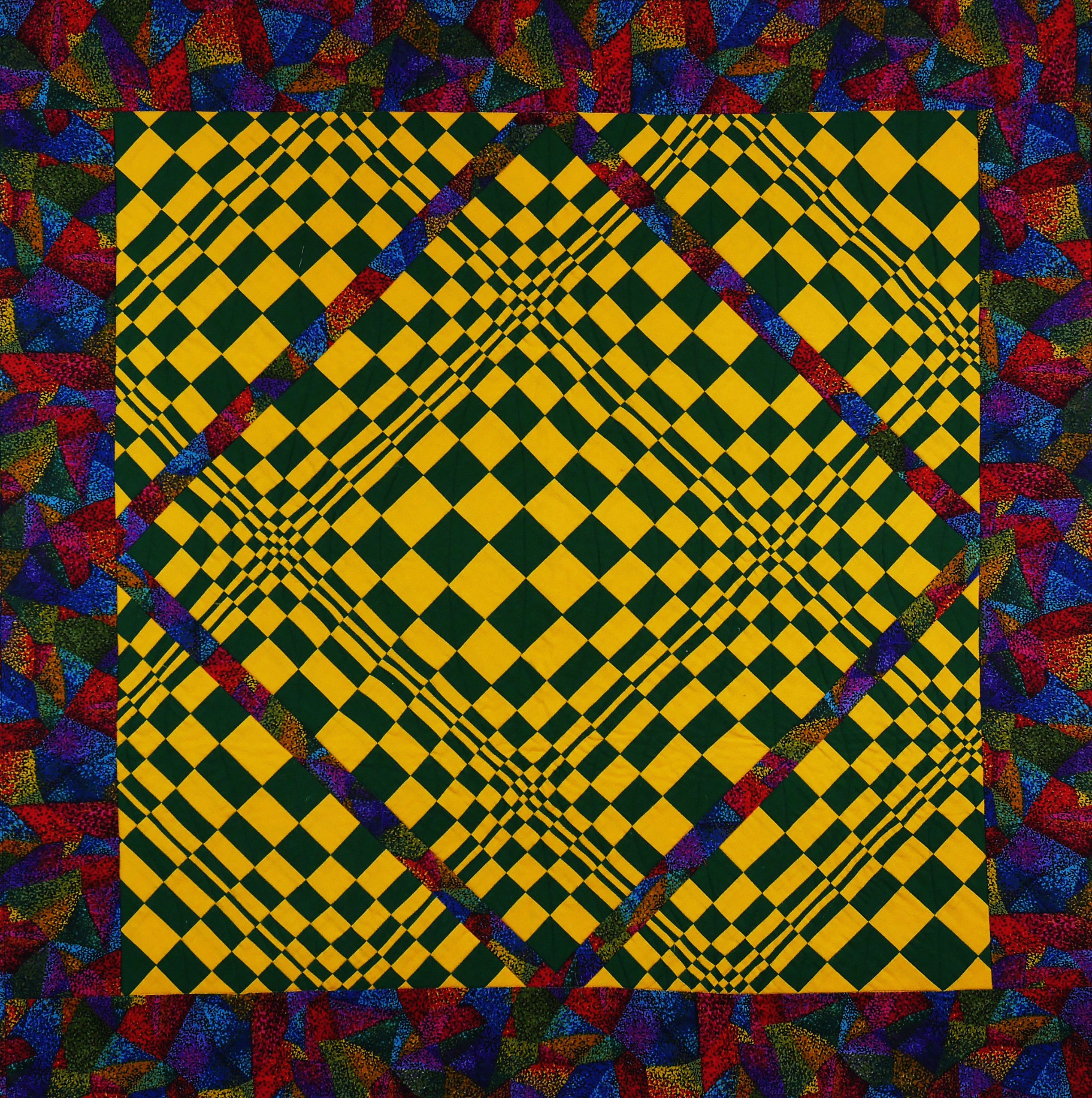 Optical Illusion – Canberra Quilt – 36 x 36